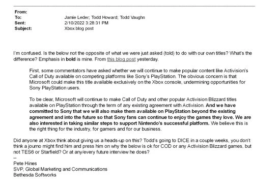 B社員工不滿Xbox：COD全平台 星空、老滾6卻是獨占