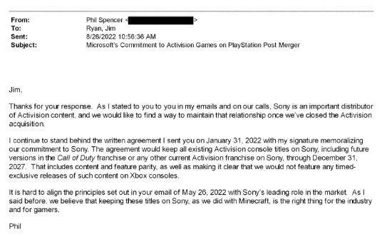 吉姆瑞恩向斯賓塞大提要求：動視和B社遊戲都要登PS