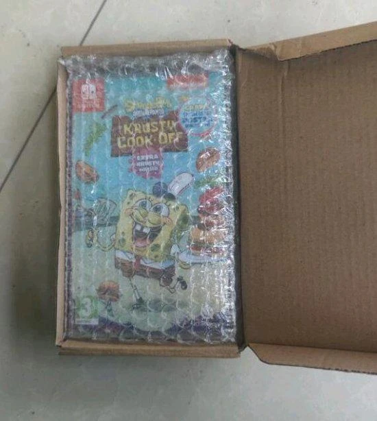 拼多多上買《FF16》：結果到貨發現是《海綿寶寶》