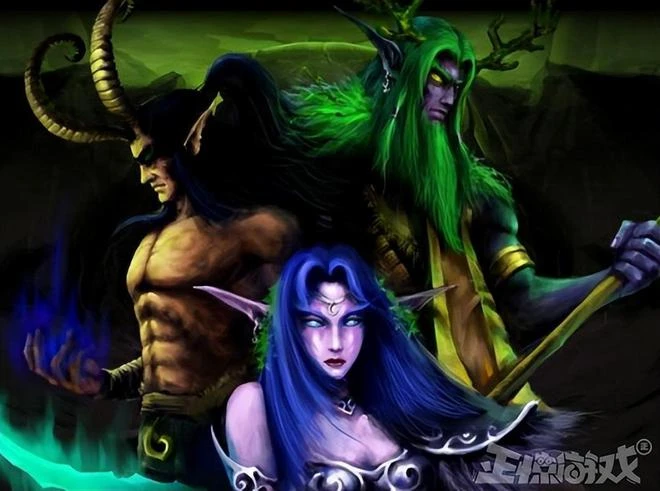 魔獸新劇情太刺激，伊利丹當著瑪法里奧的面，成功NTR泰蘭德！