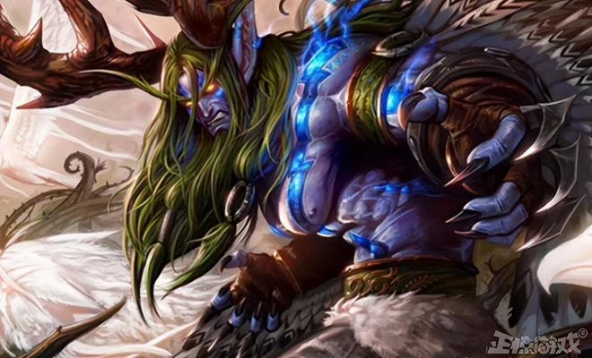 魔獸新劇情太刺激,伊利丹當著瑪法里奧的面,成功NTR泰蘭德!