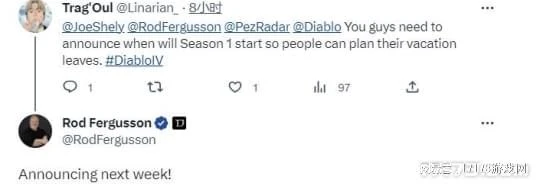 暗黑周報：《暗黑4》1.03版更新上線，第一賽季時間下周公布