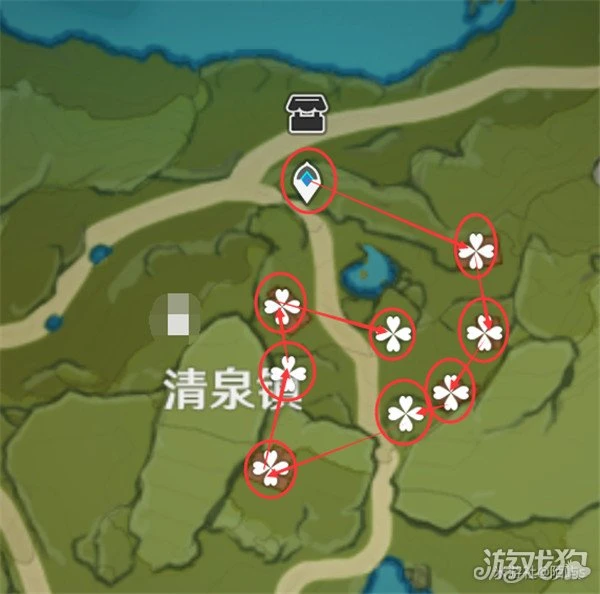 原神慕風蘑菇採集路線2023 6分鐘收集56個