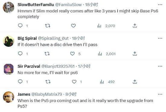 PS5 Slim被曝售價399美元 玩家：更想要PS5 Pro