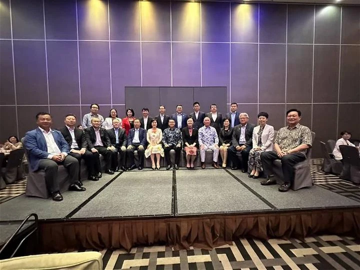 大馬一帶一路委員設宴　會與重慶海外聯誼會代表團交流