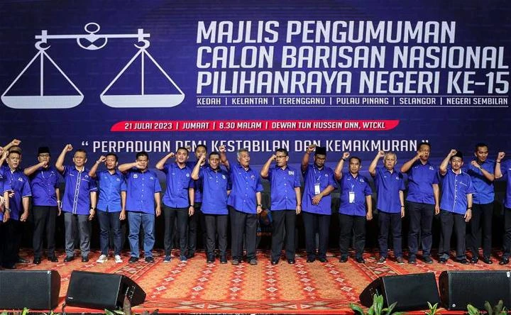 【6州選舉】 國陣登州上陣27席　兩任前大臣原席守土