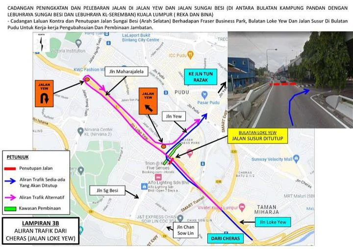 讓路高架橋興建工程　隆市半山芭多條道路5日起關閉一年