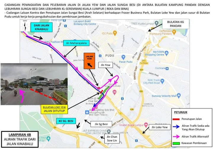 讓路高架橋興建工程　隆市半山芭多條道路5日起關閉一年