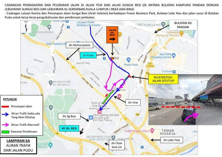 讓路高架橋興建工程　隆市半山芭多條道路5日起關閉一年