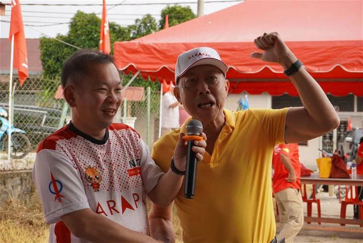 「不可能把票投給國盟」　馬華蕭進平為行動黨陸兆福助選