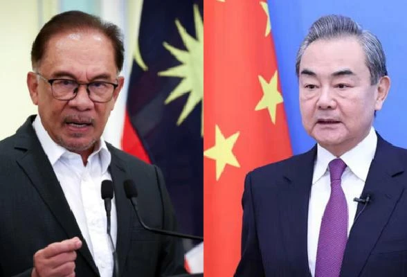 安華明晤王毅　探討馬中經貿和雙邊關係