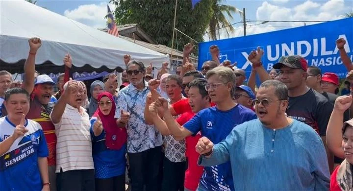【6州選舉】凱里走訪森州各選區　為國陣國盟「老朋友」助選