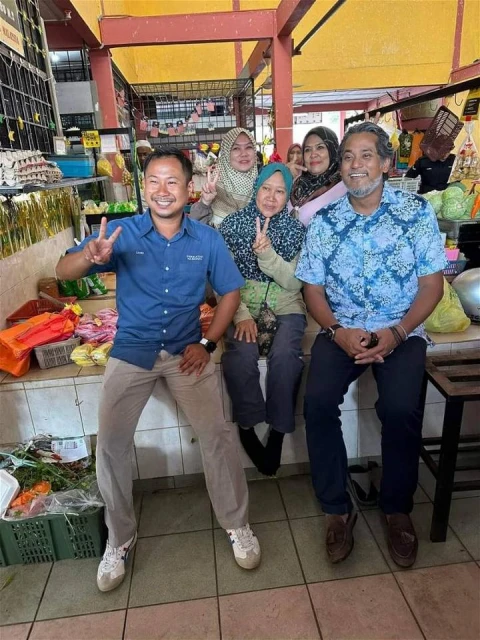 【6州選舉】凱里走訪森州各選區　為國陣國盟「老朋友」助選