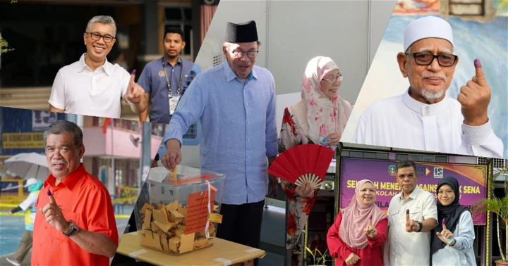 【6州選舉】各政黨重量級領袖投票了