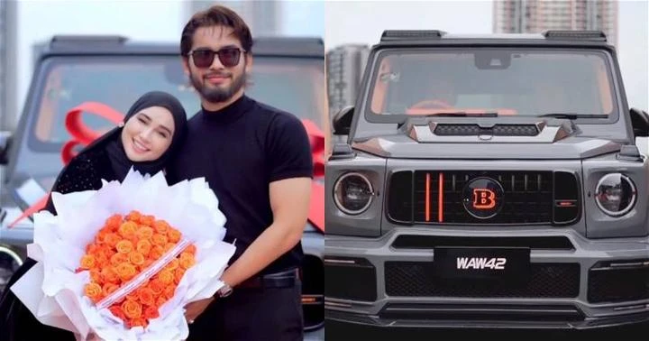 男藝人送妻子300萬豪車　車牌還是她的名字