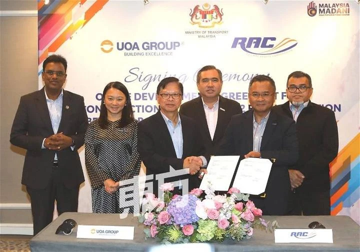 耗費3400萬令吉建造　泗岩沫第2火車站料明年竣工