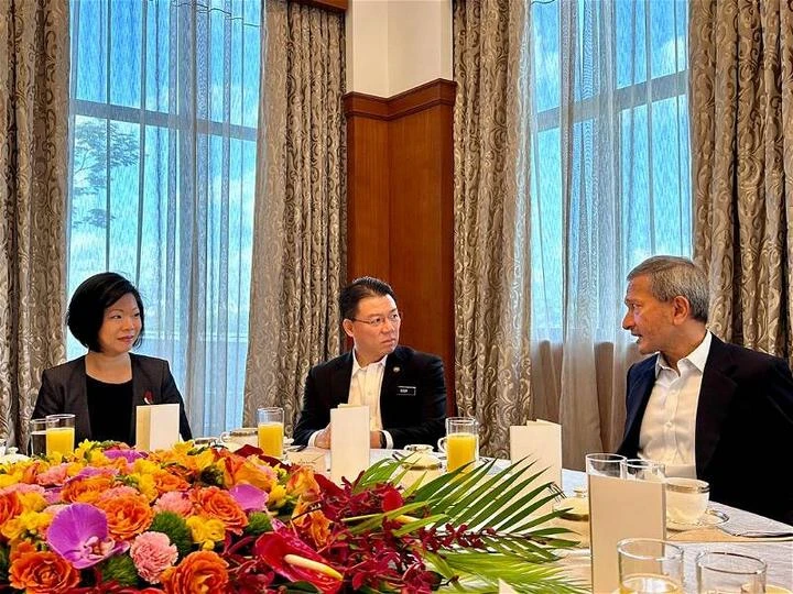 倪可敏官訪新加坡　推動馬新合作共贏