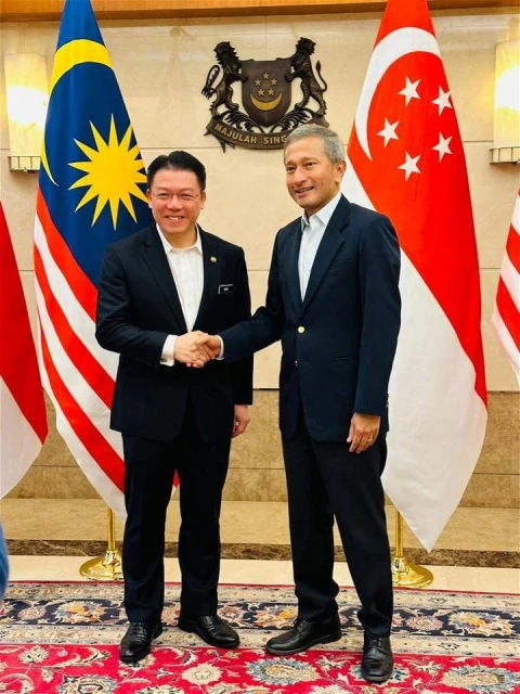 倪可敏官訪新加坡　推動馬新合作共贏