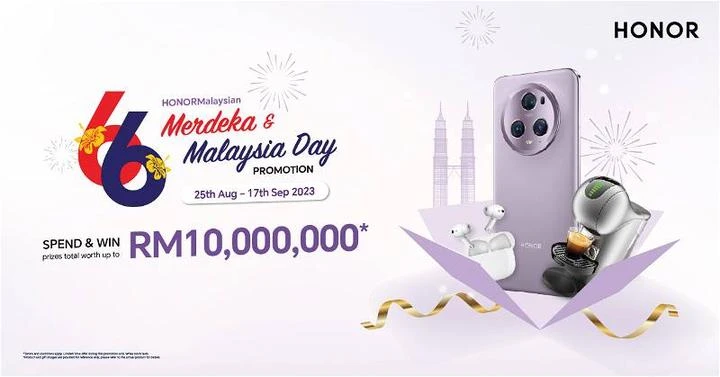 大馬國慶限定色！　榮耀Magic5 Pro 珊瑚紫正式發布