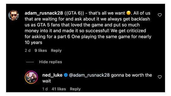 等《GTA6》等的不耐煩了？麥克CV稱等待是值得的