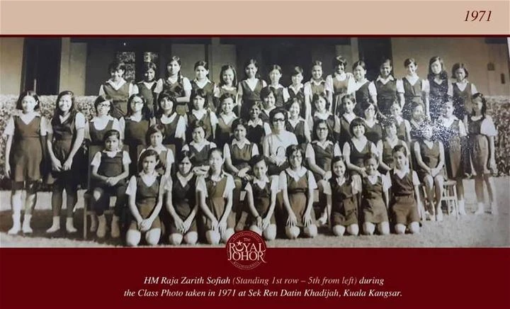 柔蘇丹後與華裔同學友誼長存　鼓勵各族友好成終生好友