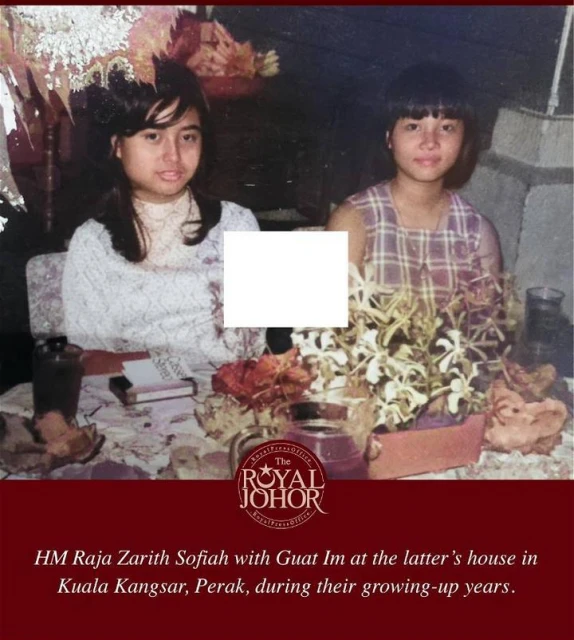 柔蘇丹後與華裔同學友誼長存　鼓勵各族友好成終生好友