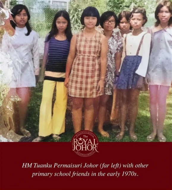 柔蘇丹後與華裔同學友誼長存　鼓勵各族友好成終生好友