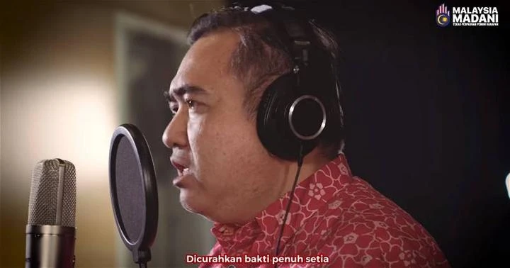 火箭領袖大秀歌喉　獻唱愛國歌曲《Setia》