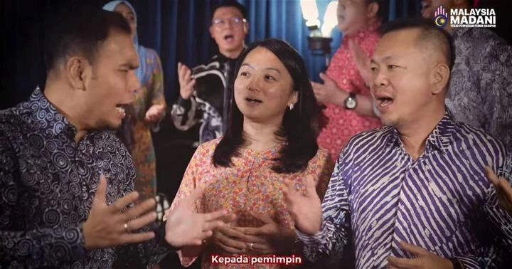 火箭領袖大秀歌喉　獻唱愛國歌曲《Setia》