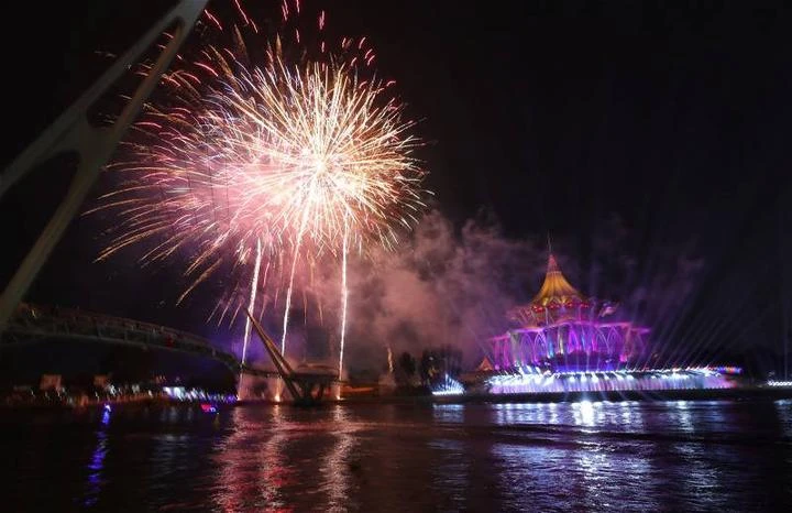 馬來西亞日慶典在砂拉越舉行