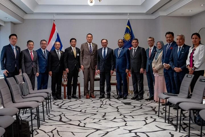 正式會晤泰相與伊拉克總理　安華冀與美國合作氣候融資