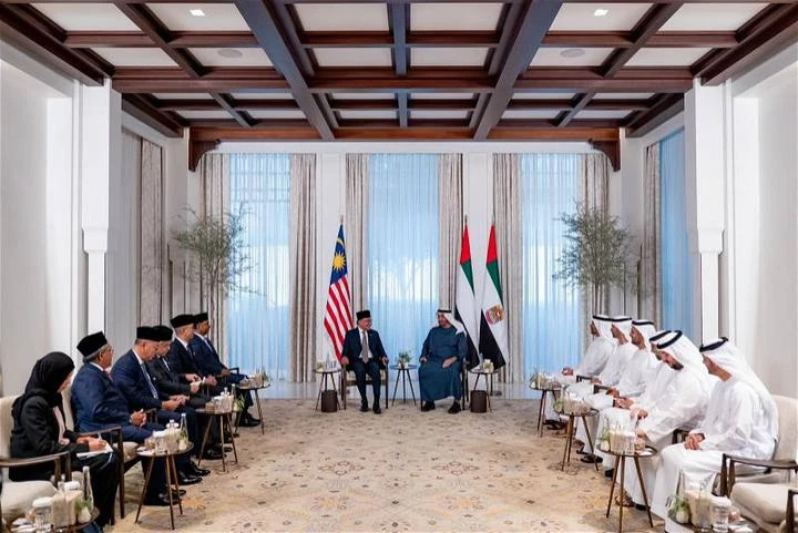 冀大馬阿聯鞏固投資合作　安華：放眼可持續能源領域