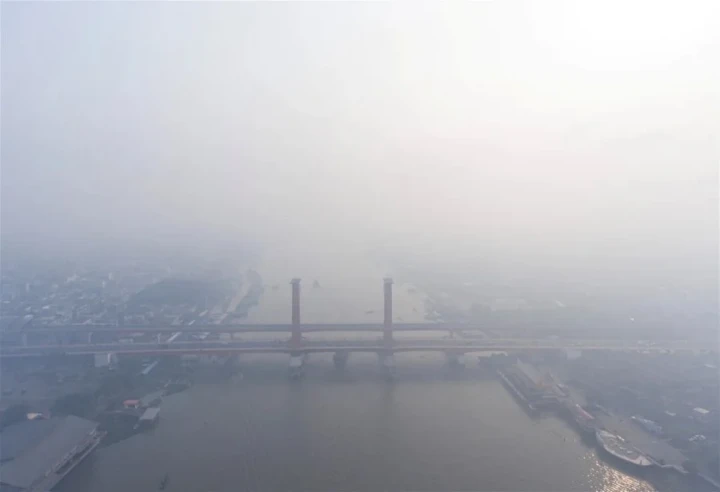 ASMC：印尼跨境煙霾影響深遠　加里曼丹121個熱點 蘇門答臘島67個熱點