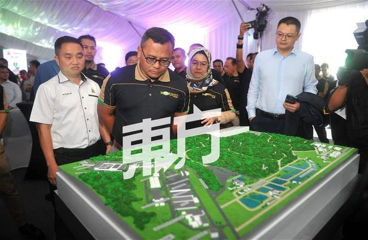 全馬第一大再生能源發電站動土　阿米：預計2026年啟用