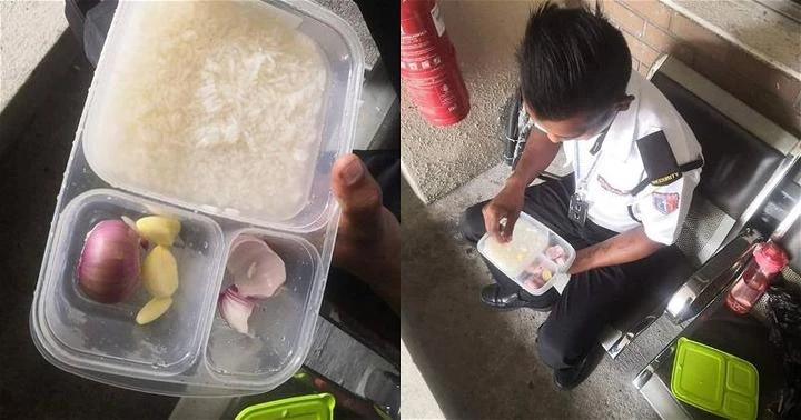 外勞保安來馬謀生不易　每天吃白飯拌生洋蔥蒜頭