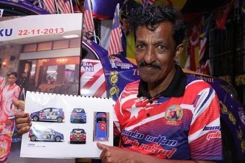 商人展示「愛州車」 賀柔蘇丹明年出任國家元首