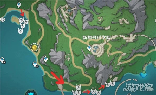 原神原海異種刷怪路線分享 高效刷怪路線