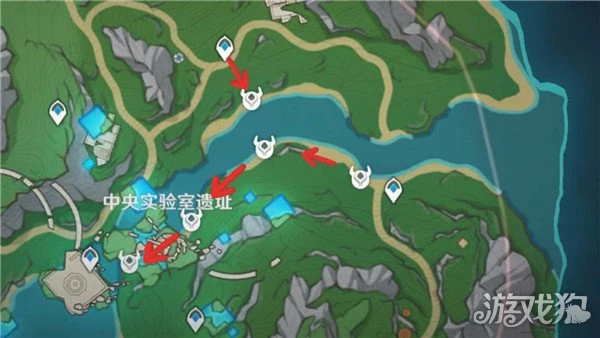 原神原海異種刷怪路線分享 高效刷怪路線