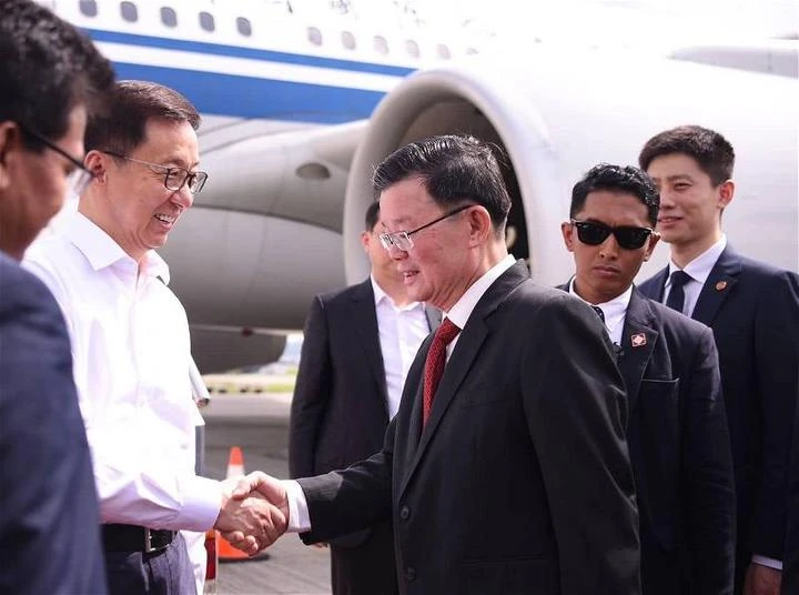 中國國家副主席韓正訪檳州　進行為期2天官訪