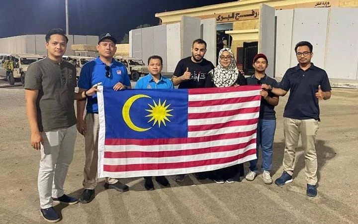 受困加沙大馬公民獲救　與安華進行視訊通話