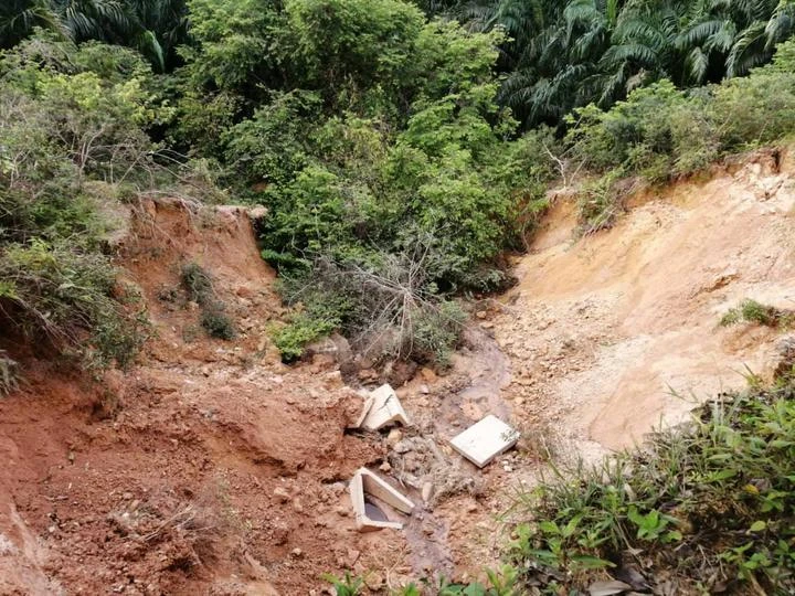 等政府發放200萬維修費　野新市議會暫關閉土崩的山坡