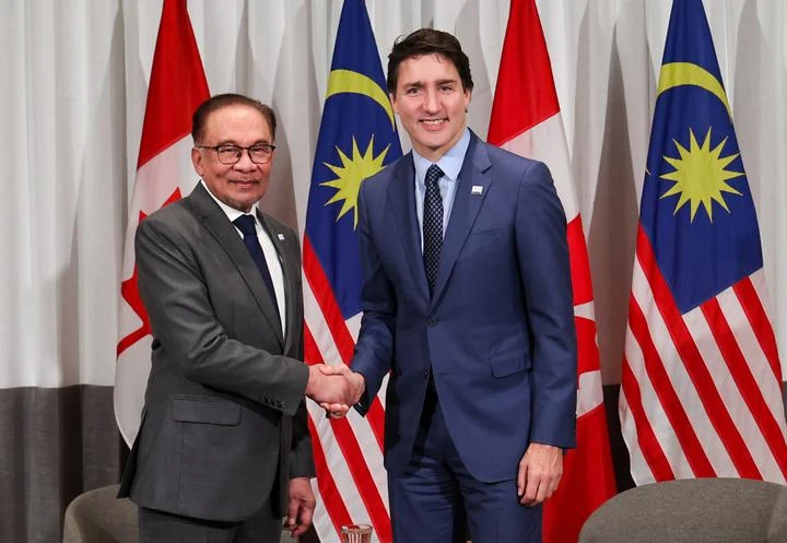 安華與特魯多會晤談貿易投資　促加拿大給大馬旅客落地簽證