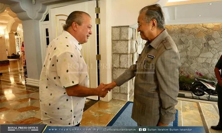 柔蘇丹建議擴大元首權限　敦馬警告危及君主立憲制