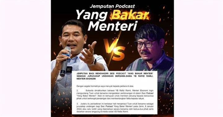 挑戰網紅「YB Viral」辯論 拉菲茲:讓他證明「我是最笨的部長」