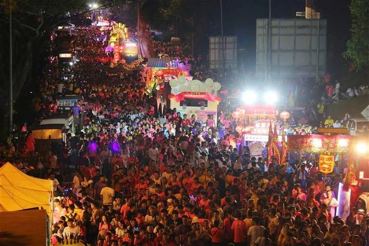 柔古廟游神檳大旗鼓 或聯合中國新加坡游神文化申遺