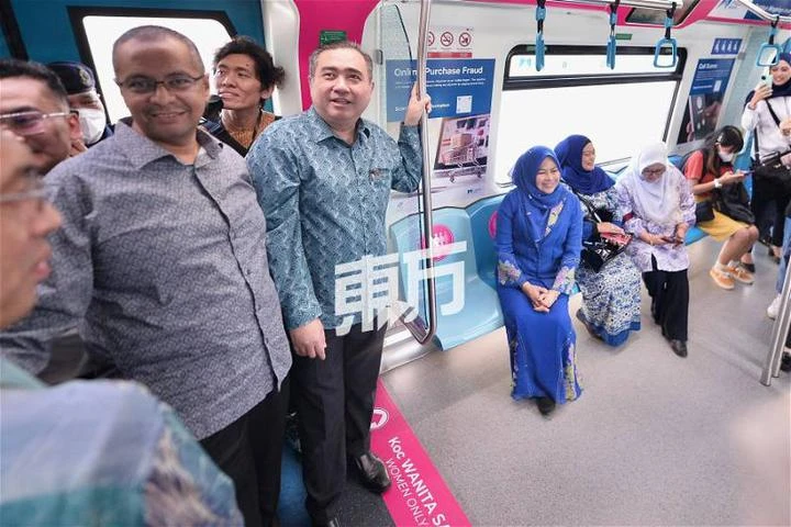 交長：自加影線捷運9月中旬啟用女性車廂　性騷擾投訴率明顯下降