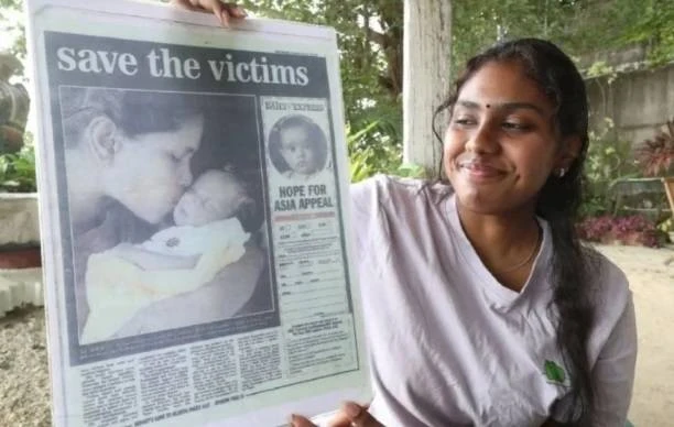 「海嘯女嬰」杜拉希已19歲　每年祈禱感恩在海嘯中生還