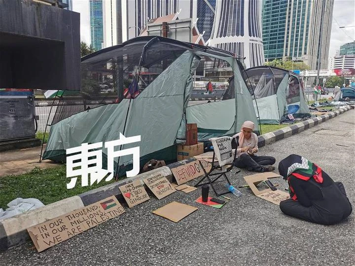 蔡添強：「包圍」美使館集會繼續進行　以施壓推進以巴停火