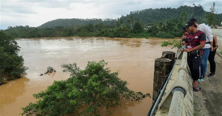 登嘉樓3河流超過危險水位