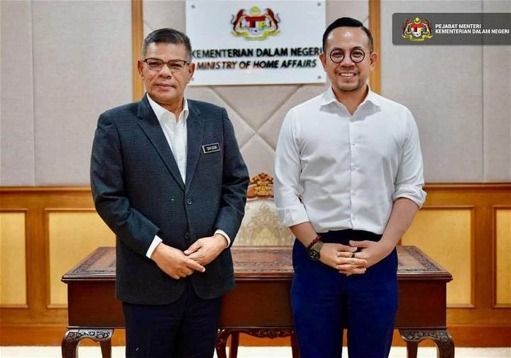 賽夫丁沈志強昨日布城會面　內政與人資部致力改善外勞管理